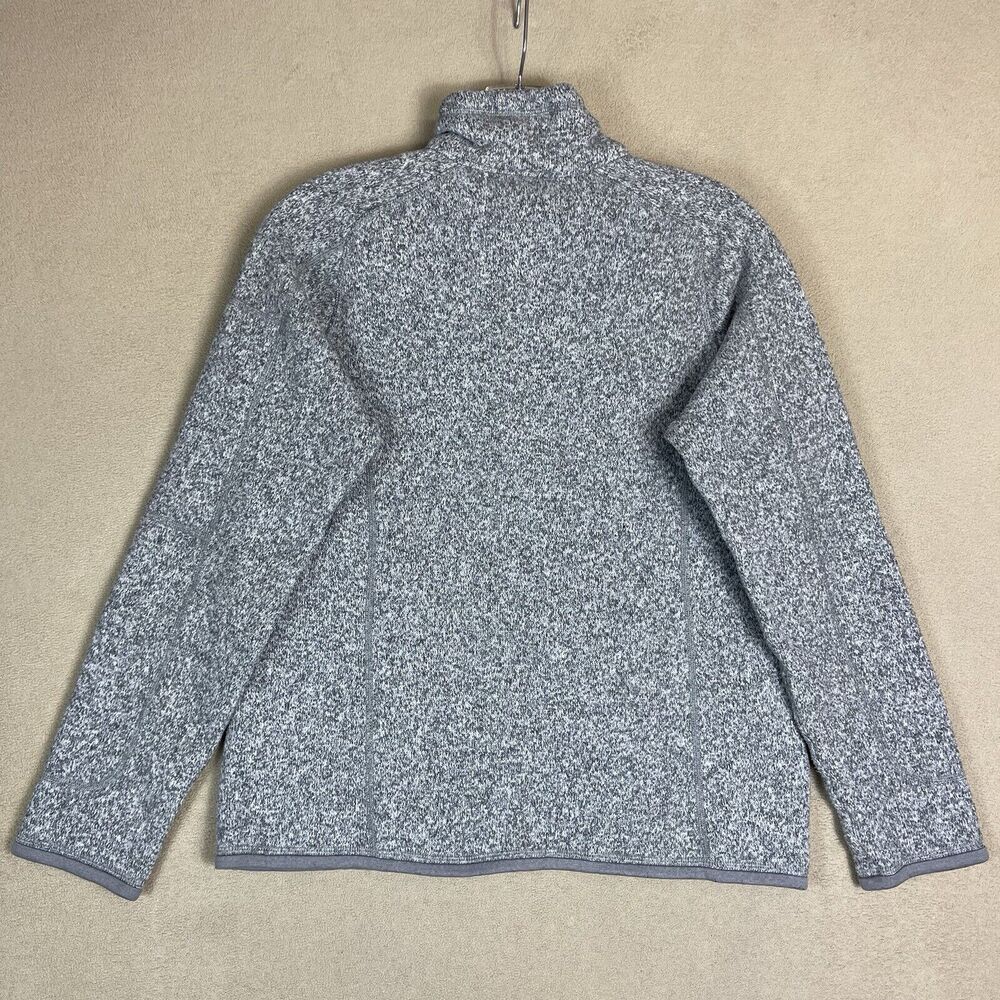 Patagonia‎ Pullover Womens Medium Gray Better Sweater Fleece Hiking Adult - Picture 11 of 12